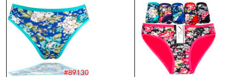 Floral Printed Pack of 5 Soft Cotton Panties