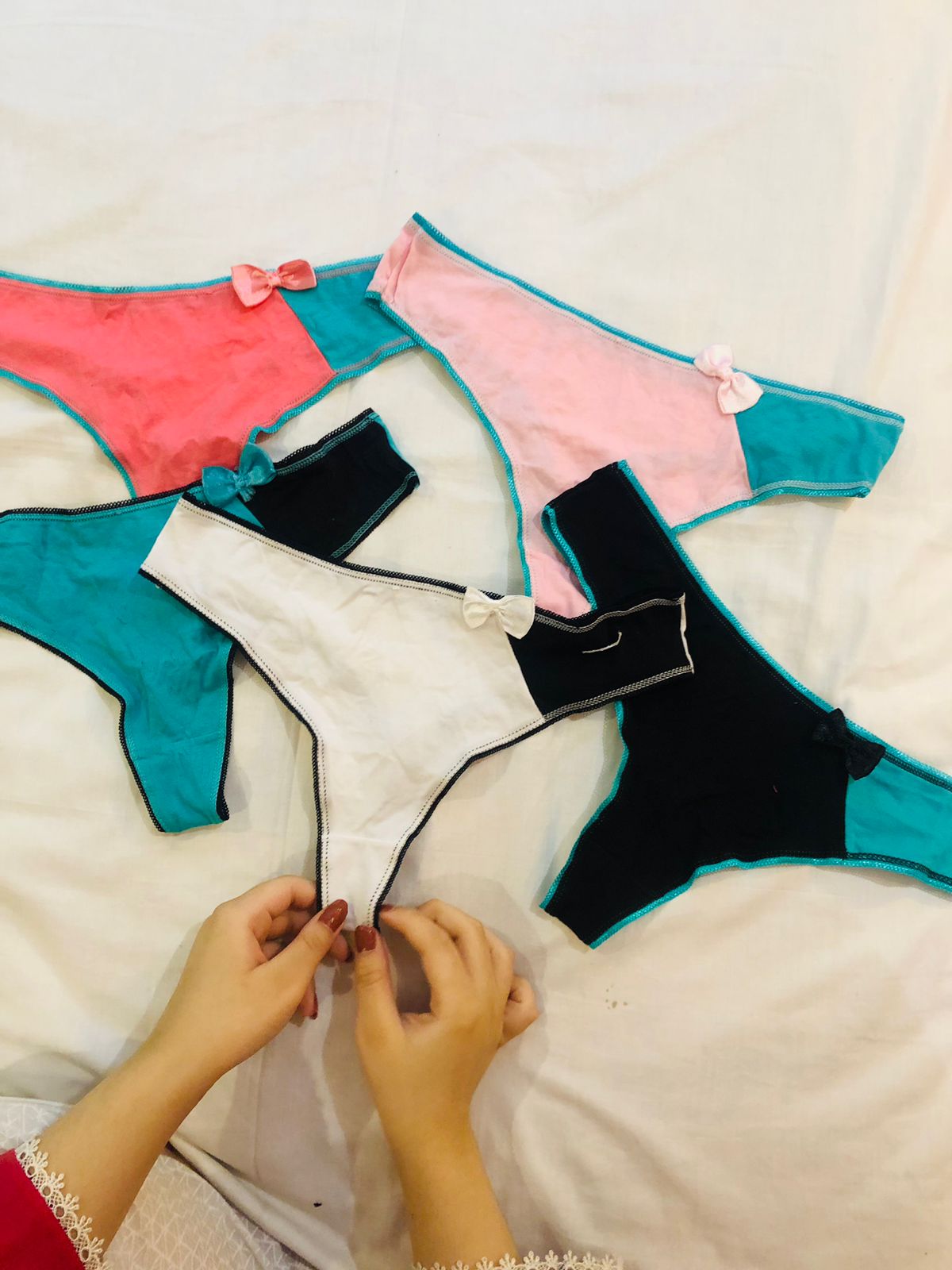 Pack of 5 colorful Cotton Panties