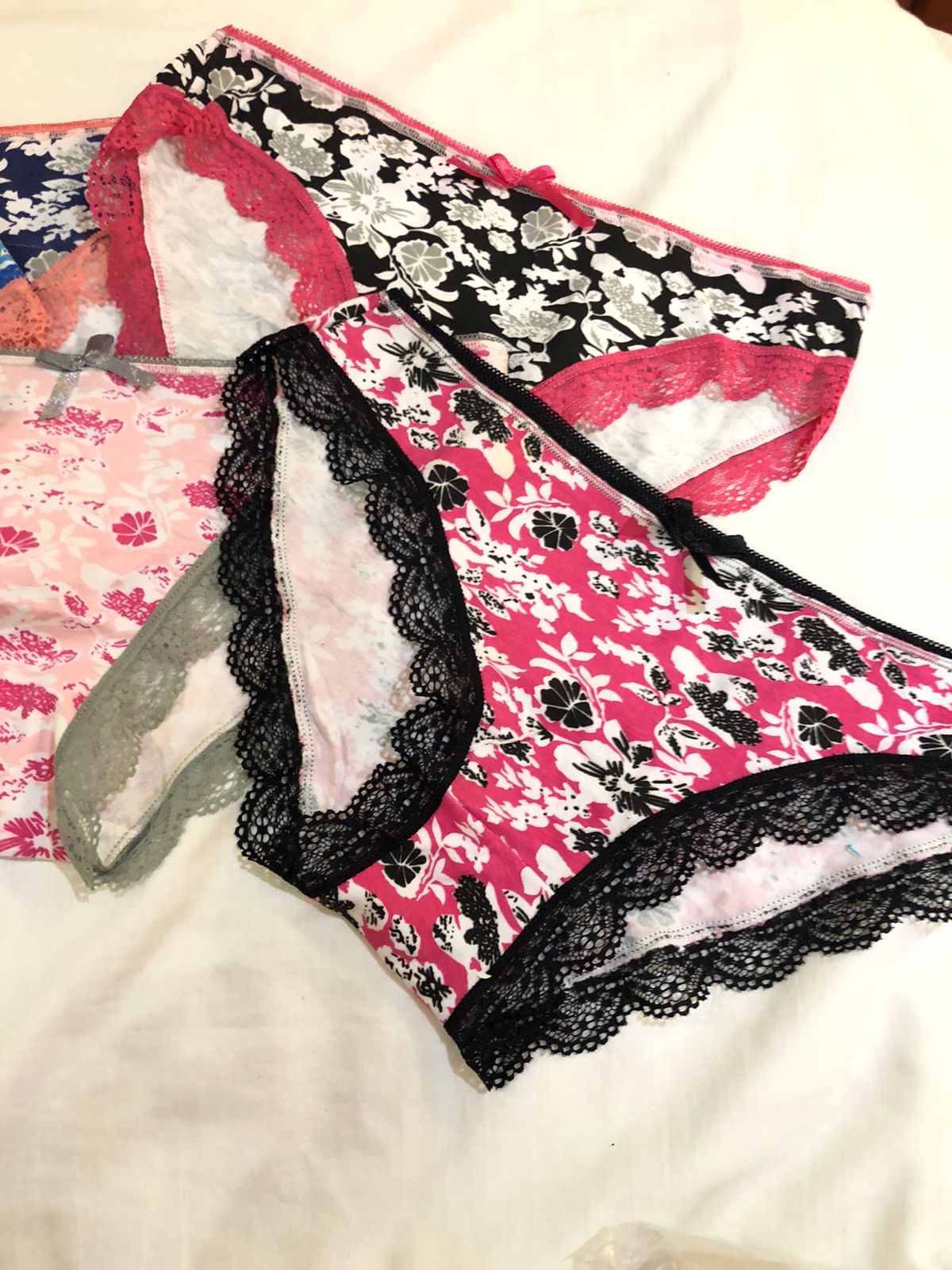 Pack of 5 Printed Soft Cotton Panties