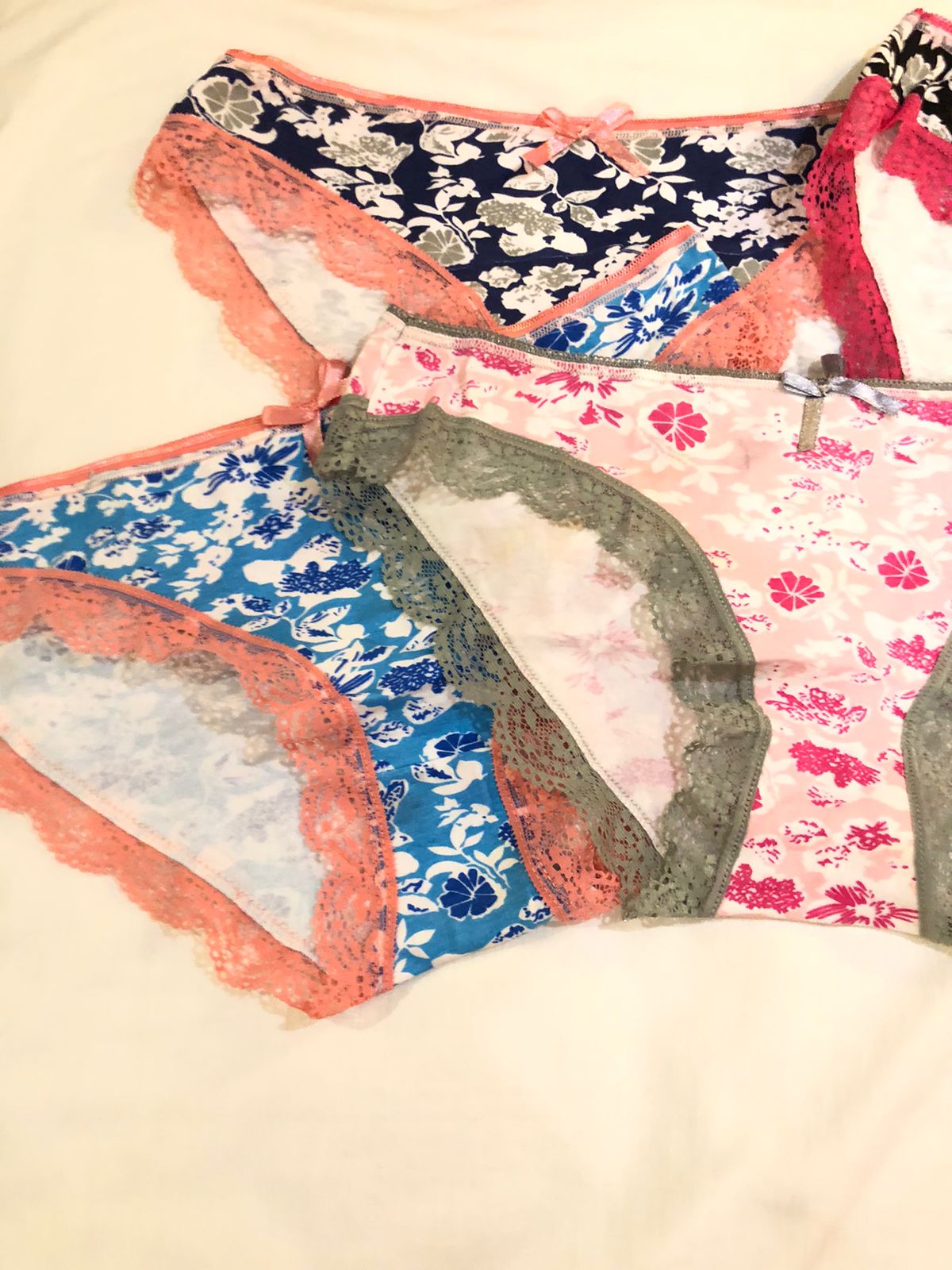 Pack of 5 Printed Soft Cotton Panties