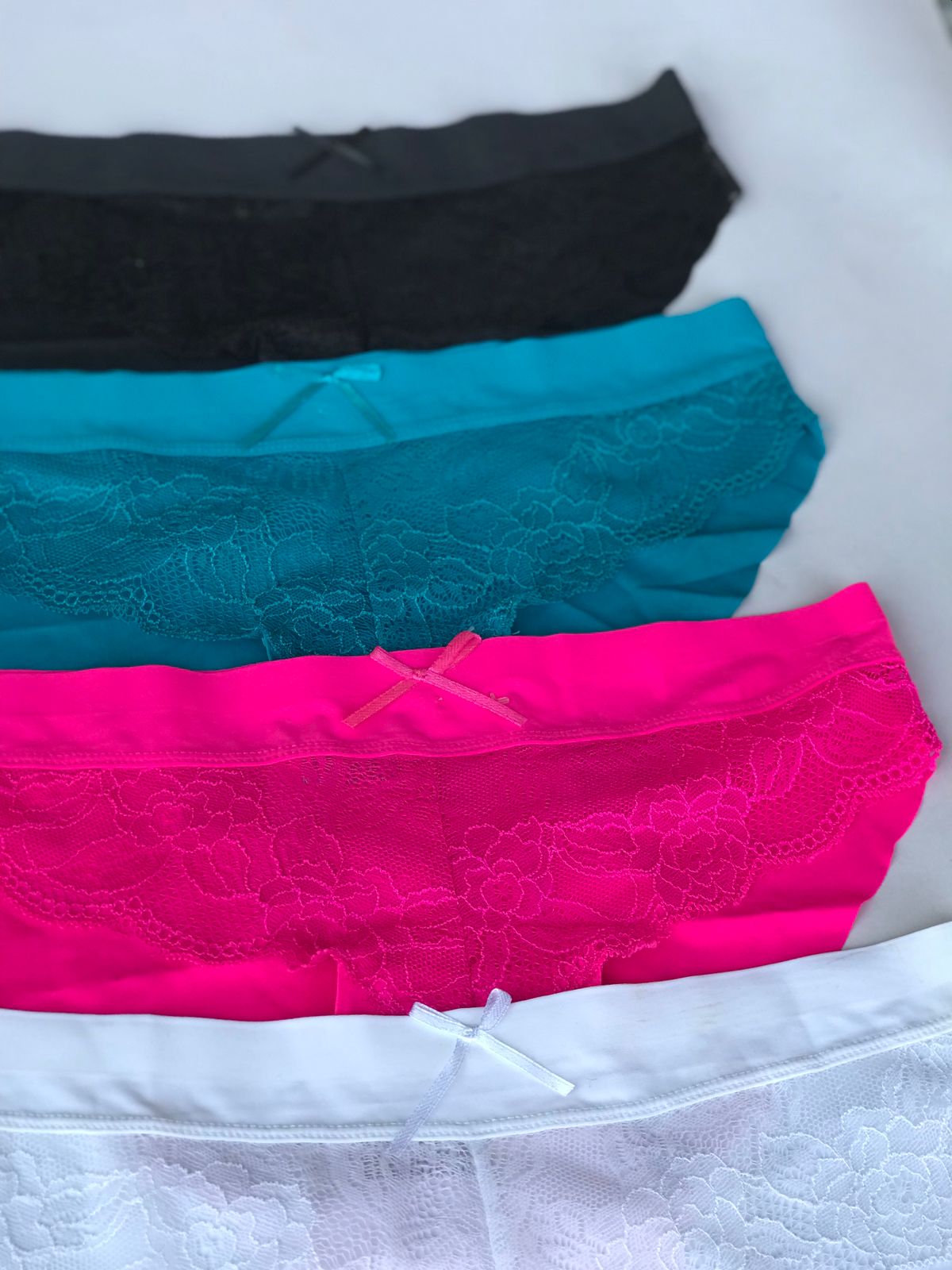 Pack of 5 Seamless and Net Panties