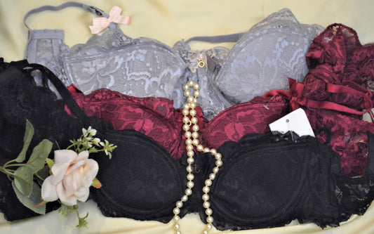 Bridal Pink & Black 801623 Single Padded Bra Panty Set - By Senselle -  Online Shopping in Pakistan - Online Shopping in Pakistan - NIGHTYnight