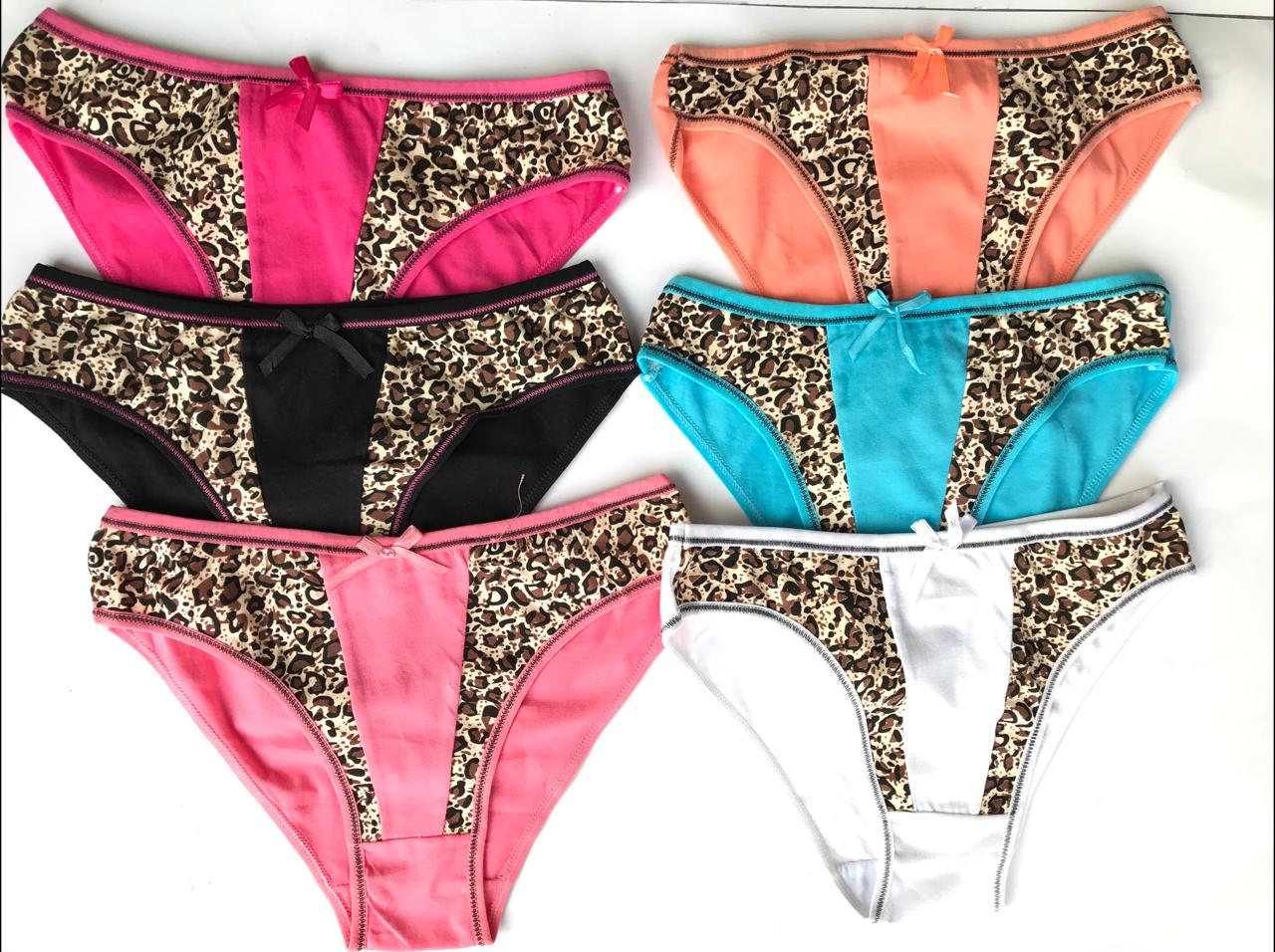 Pack of 5 Different Color Panties