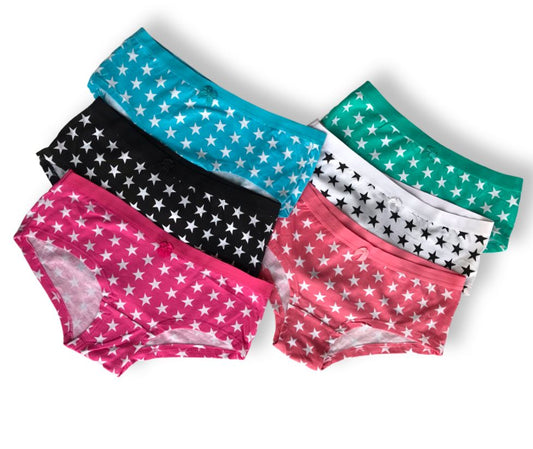 Star Design Panties Pack of 5