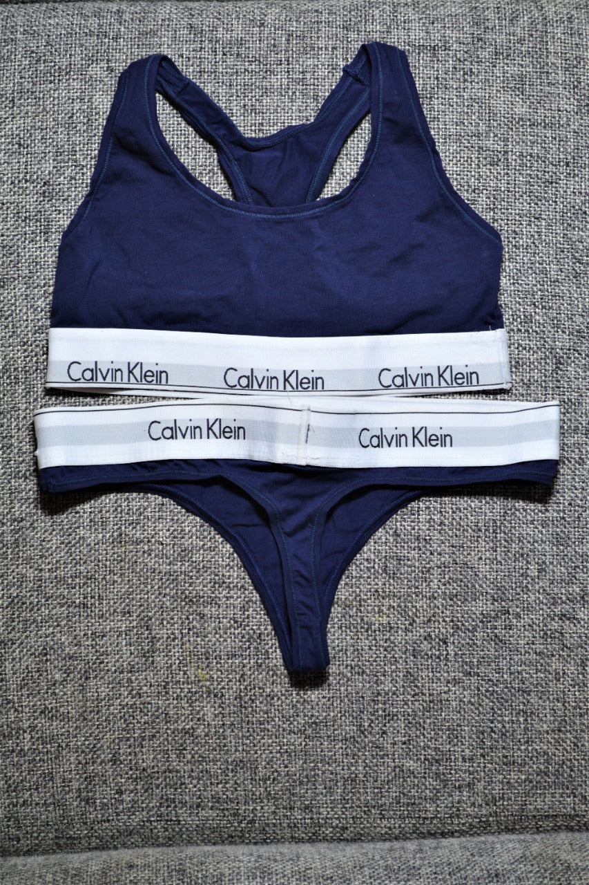 Calvin Klein Black M Bras & Bra Sets for Women for sale